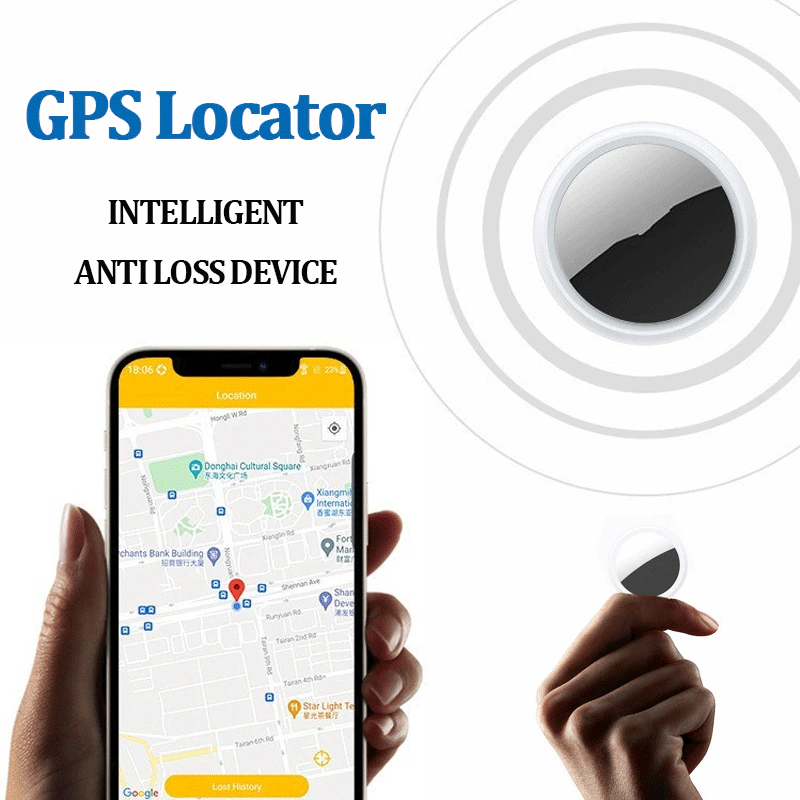 2022 New GPS Tracker Smart Finder Key Search Bluetooth Compatible Mini GPS Tracker Kids Location Wireless Pet Dog Cat Tracker