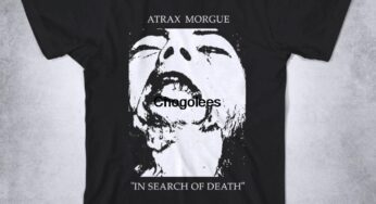 ATRAX MORGUE t shirt In Search Of Death Marco Corbelli power electronics noise