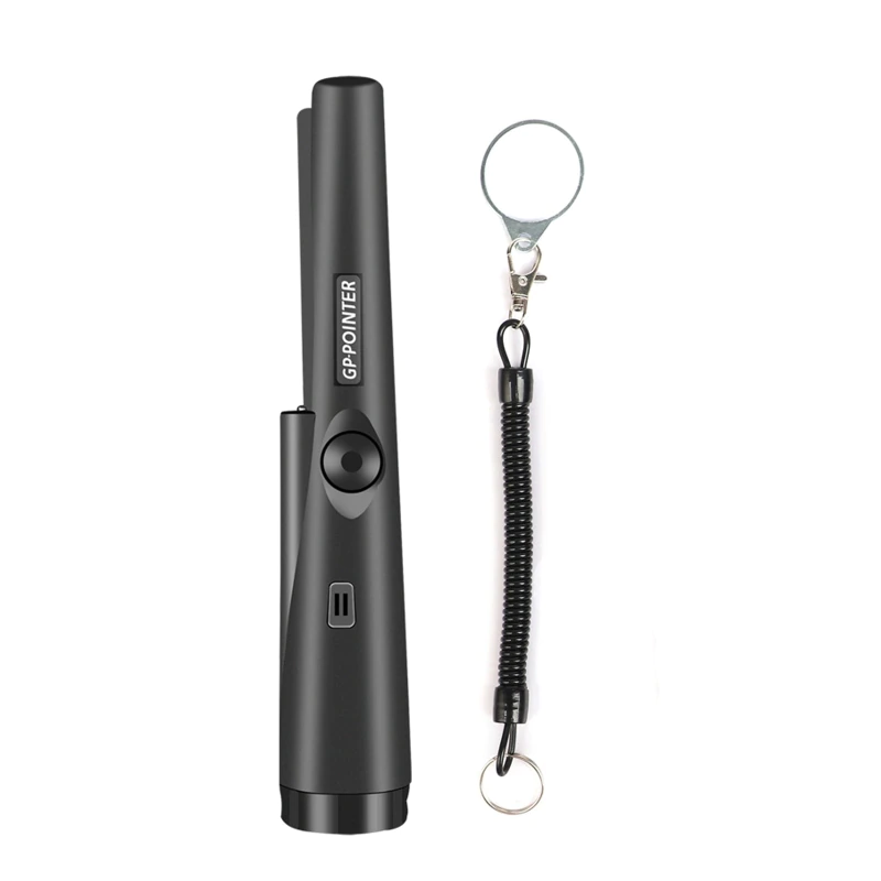 Pinpoint Metal Detector Pinpointer 360°Search Treasure Pinpointing Finder Probe for Adults & Kids Buzzer Vibration Sound