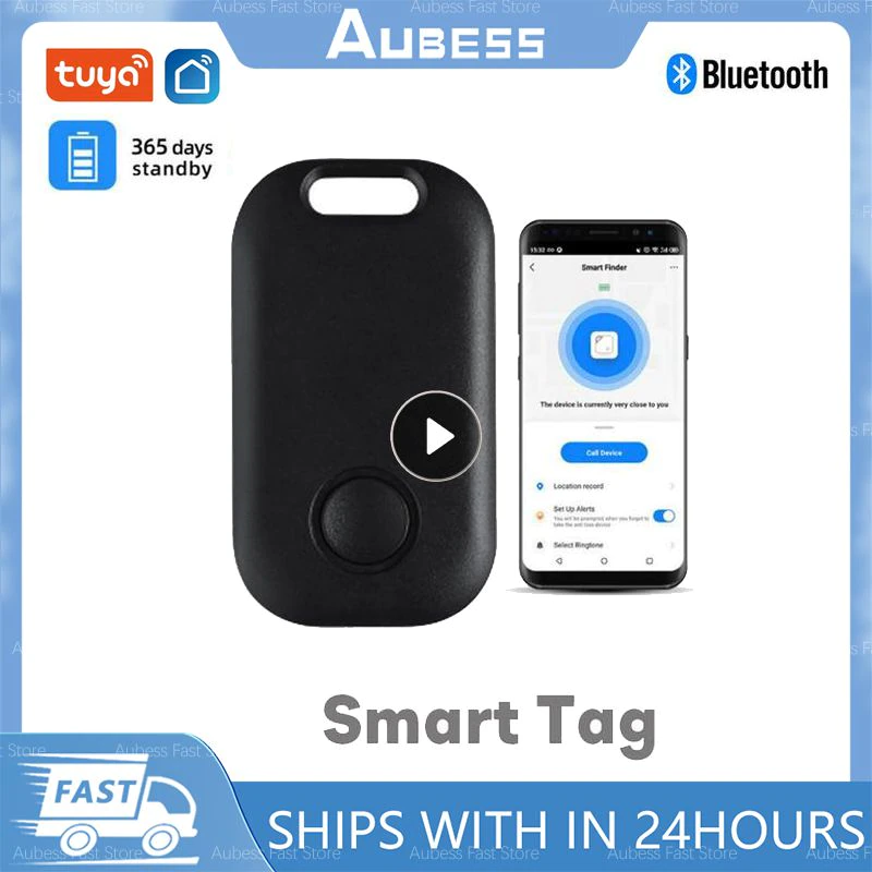 Tuya Mini Anti Lost GPS Tracker Keychain Alarm Smart Wireless Blue-tooth Compatible Location Tracker Tag 2-way Search Key Finder post thumbnail image
