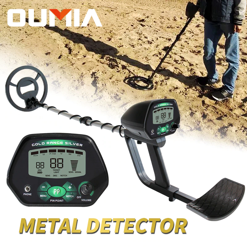 Underground Metal Detector Gold Digger Backlight Treasure Hunter Professional Pinpointer High Precise Search