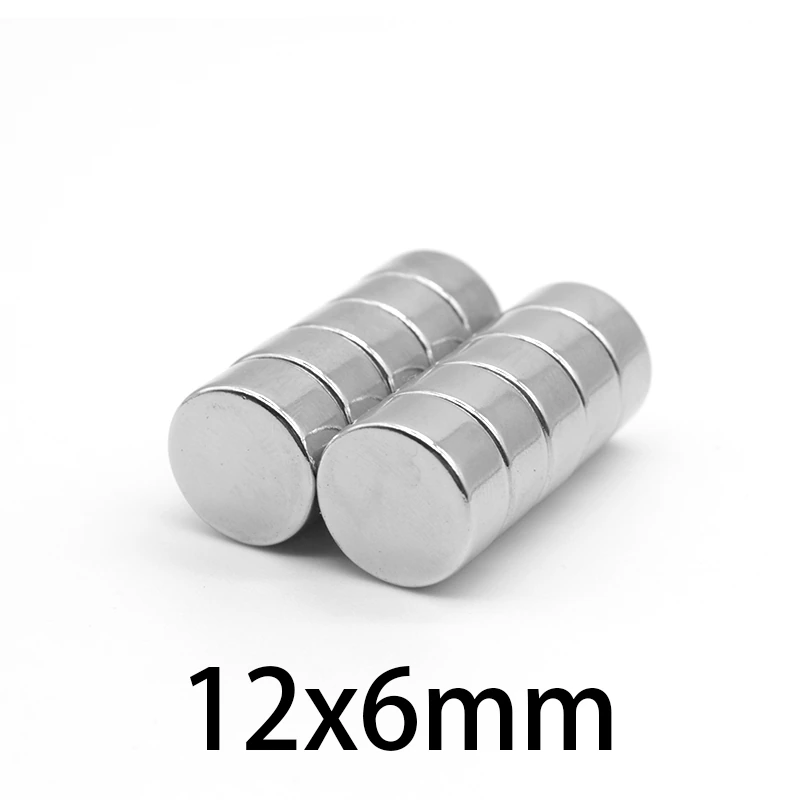 10-100 PCS 12×6 mm Search Minor Diameter Magnetic 12mmx6mm Bulk Small Round Magnets 12x6mm Neodymium Disc Magnets 12*6 mm post thumbnail image