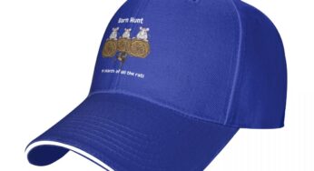 Funny Barn Hunt – in search of all the rats with a Docked Tail Rottweiler Baseball Cap Ball Cap Golf Mens Hats Women'S