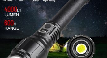 4000LM XHP360 Powerful LED Flashlight High Power Torch Light TYPE-C Rechargeable Tactical Torch 26650 Usb Camping Lamp