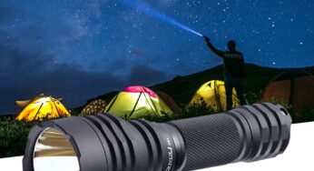 5000-5200K Flashlight Black Convoy C8+ With XPL HI U6-3A LED, Copper DTP Board And Ar-Coated Inside, New Firmware