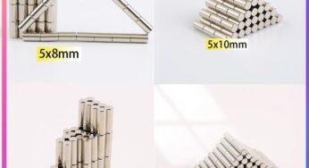 50/200pcs 5x8mm 5x10mm 5x15mm 5x20mm Round Mini Magnet N35 powerful Neodymium 5*20mm Magnets for door Search Magnetic Fridge