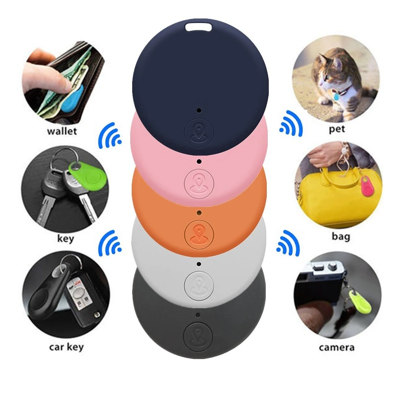 Bluetooth Compatible Tracker Keys Finder Item Locator for Keys Bags Pets Anti-lost Locator Tag Alarm Reminder For IOS Android