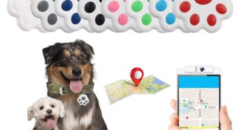 Cat Paw Mini Tracking Anti Lost Alarm Wallet Key Finder Smart Tag Tracer GPS Locator Keychain Pet Dog Child Tracker Dropshiping