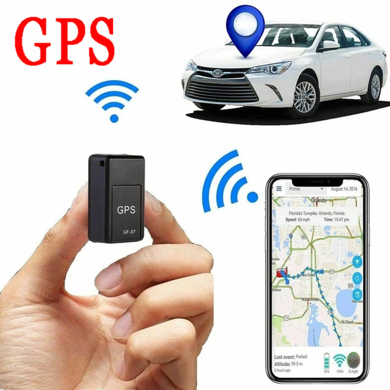 GF-07 GPS Tracker Car Bike Bicycle Tracking Positioner Magnetic Vehicle Trackers Pets Children Real Time Anti-lost Locator 2023