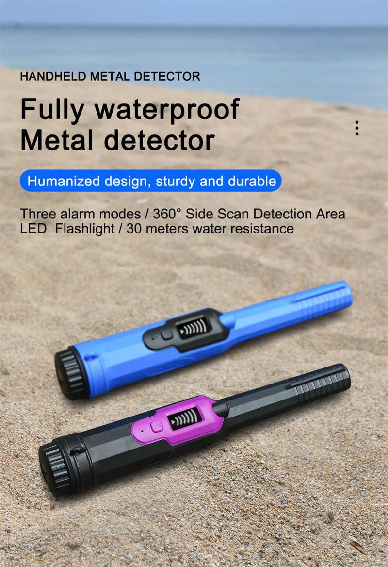 Hand Metal Detector High Sensitivity Metal Detector with LCD Display Include 360°Scanning All Metal Finder Locating post thumbnail image