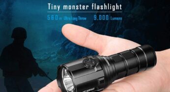 IMALENT LED Flashlight 9000 Lumens Type-C USB R30C EDC Rechargeable Flashlight By 21700 Battery for Hunting Search and Rescue