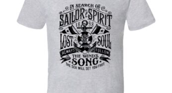 In Search of Sailor Spirit, Lost Soul T-Shirt. Men's Summer Cotton Short Sleeve O-Neck T Shirt New S-3XL