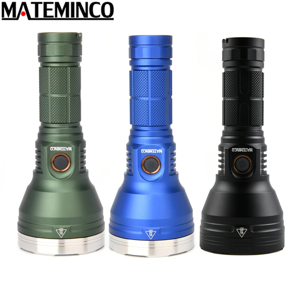 MATEMINCO MT35mini MT35 Mini USB Type-C Rechargeable Flashlight LED 4300 lumen Long Rang 875 meter Tactical Search Hiking Torch