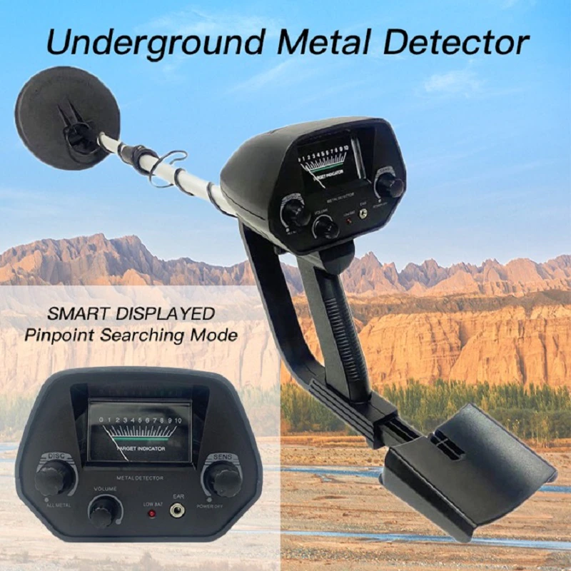 MD 4030 Upgrade GC-1016A Professional Underground Wire Iron Metal Gold Detector Adjustable Tracker for Treasure Search Detector