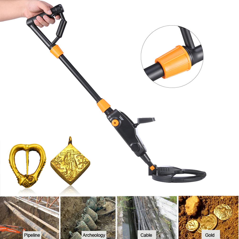 MD1007 Underground Metal Detector Treasure Hunter Searching 3m Gold Digger Finder Children Educational Toy