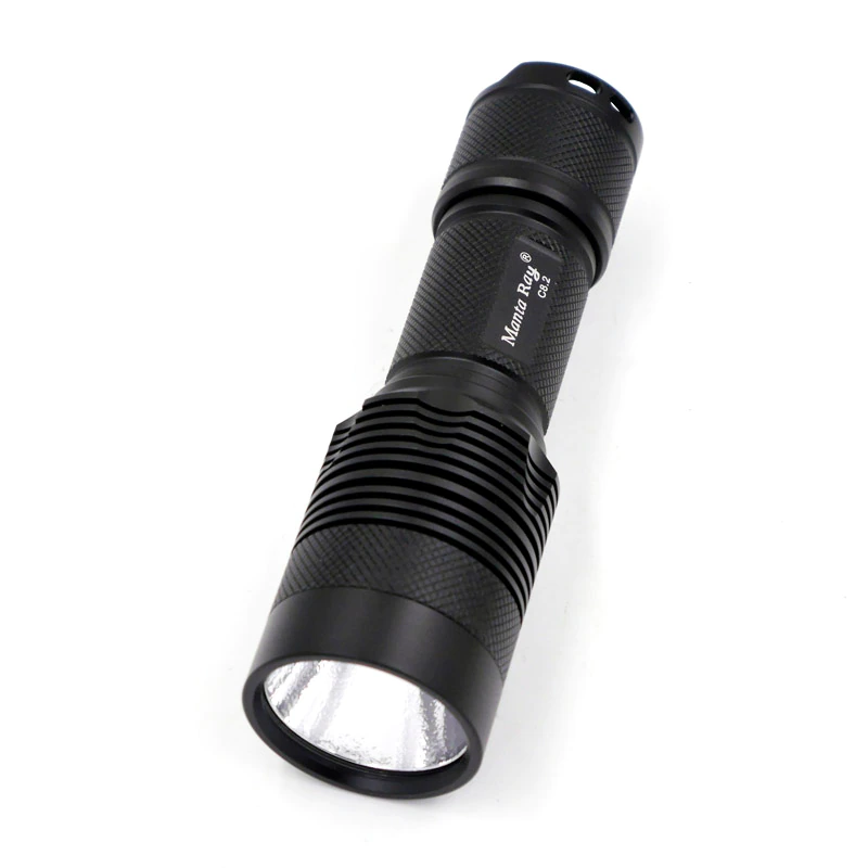 Manta Ray C8.2 Tactical Hunting Flashlight Torch search lantern 5 Modes Cree XHP50.2 LED self defense Flash light By 26650