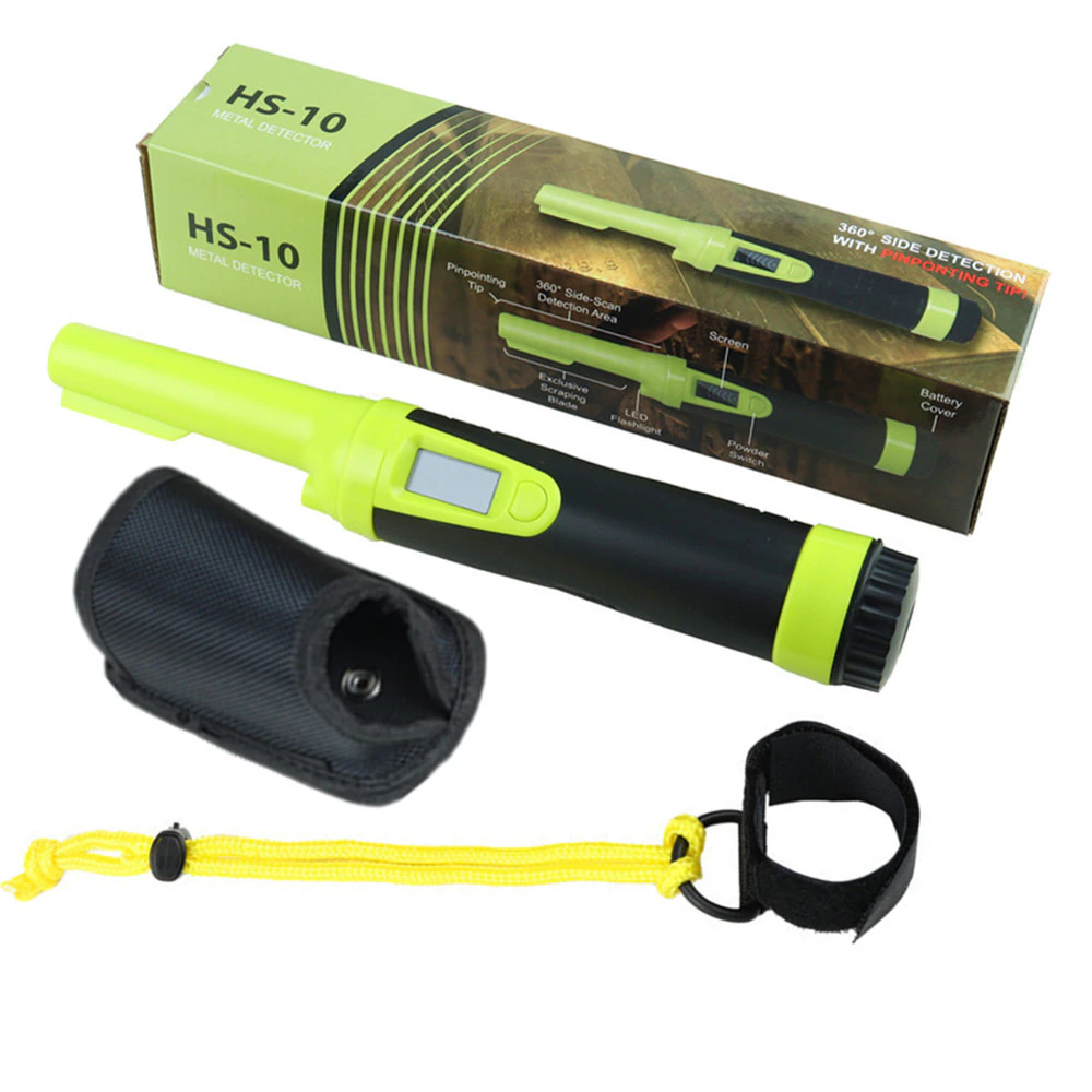 Metal Detector, Powerful Pinpointer, Pinpointing Finder Probe, 360° Search High Accuracy Good Treasure Hunter