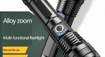 Power Bank High Power Led Flashlights With Usb Charger Ultra Powerful Flashlight Emergency Lighting Strong Light Zoom Flashlight