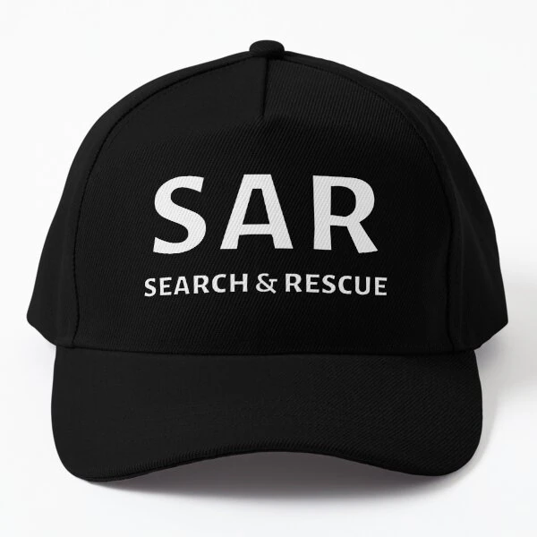 Search Rescue Sar Coyote Brown Baseball Cap Hat Spring\n Casquette Summer Sport Printed Bonnet Hip Hop Snapback Black