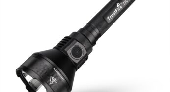 Trustfire T70 High Power Led Flashlights 1KM Long Range 2300LM Ultra Powerful Tactical 18650 Spotlight Torch For Hunting Camping