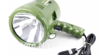 in-Car 50000 LUX 12V 55W Portable Halogen Spotlights Outdoor Explore Camping Fishing Hunting Shooting Rescue Search light