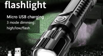 Jujingyang Strong Light Flashlight Rechargeable Super Bright Long Shot Usb Charging Household Outdoor Searchlight