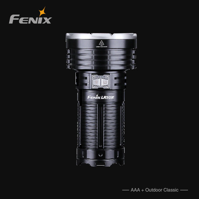 NEW FENIX LR50R Super Bright Searching Flashlight 12000Lumens Rechargeable Ultra-compact Troch Light With Battery Pack