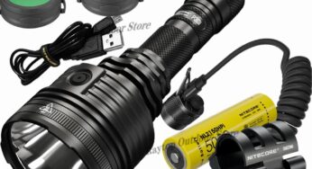 NITECORE-reflector P30i 21700 de alta salida, linterna de 2000 lúmenes con NL2150HPi RSW2i opcional GM05, filtros de 65mm