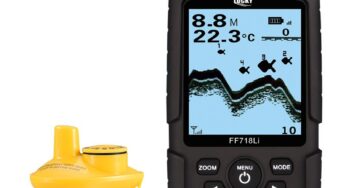 Russian menu!Lucky FF718Li-W Wireless Fish Finder 180m Range Wireless Sonar Waterproof Fishfinder Depth fish finder