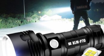 Super Bright P70 Flashlight Outdoor Strong Light High-power USB Charging Waterproof Camping LED Flashlight